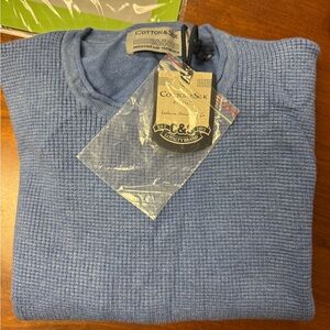 NWT Men's L size knit  Sweater viscose